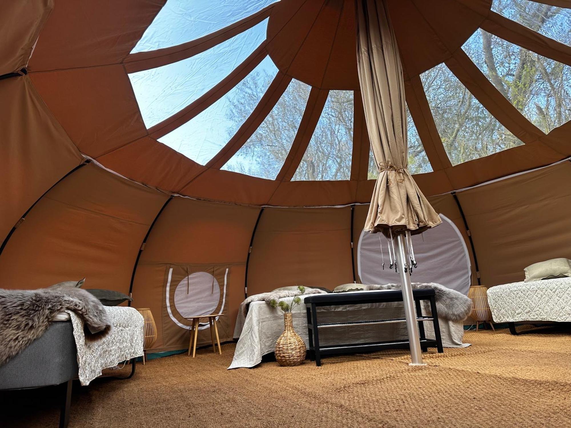 Romantik Luxus Glamping 2 Idestrup 외부 사진